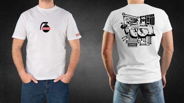 Pew Pew Airsoft Style T-Shirt - Image 3