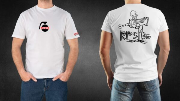 Rounds Per Second 36 Airsoft T-Shirt - Image 3