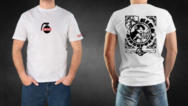 Girl Airsofter Airsoft T-Shirt - Image 2