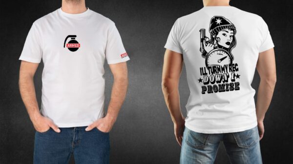 I'll Turn my Reg Down-Airsoft T-Shirt - Image 2