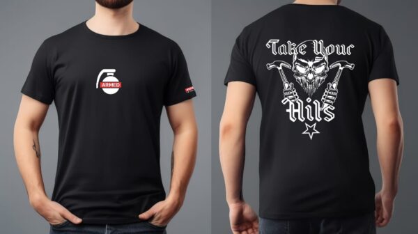 Take Your Hits Airsoft Tee - Image 3