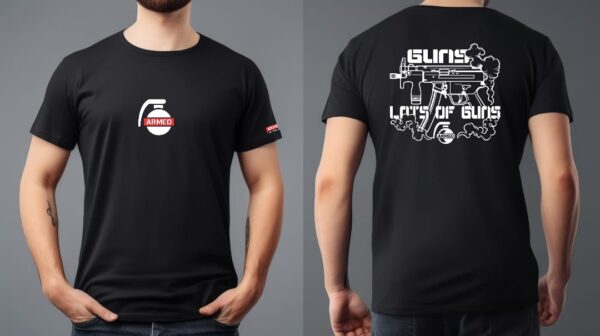 Lots of Guns Airsoft T-Shirt - Image 2