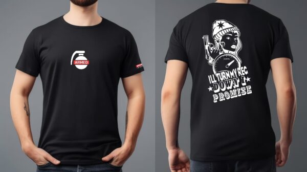 I'll Turn my Reg Down-Airsoft T-Shirt - Image 3