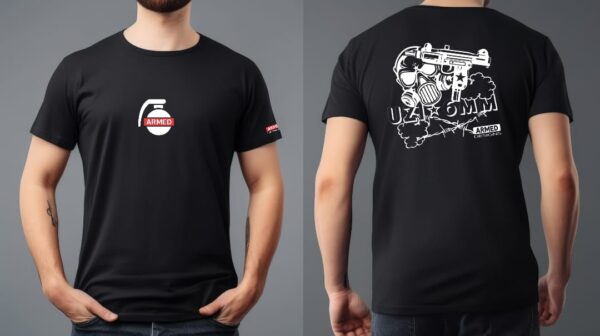 Uzi 6mm Airsoft T-Shirt - Image 2