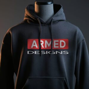 Armed Designs Logo (only) Airsoft Hoodie