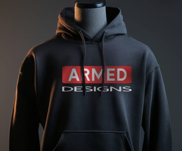 Armed Designs Logo (only) Airsoft Hoodie