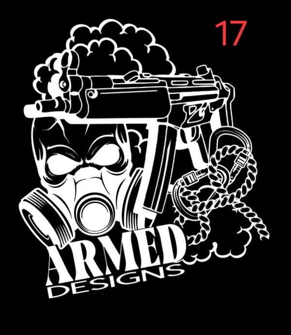 Armed Designs Airsoft Hoodie Black - Image 20