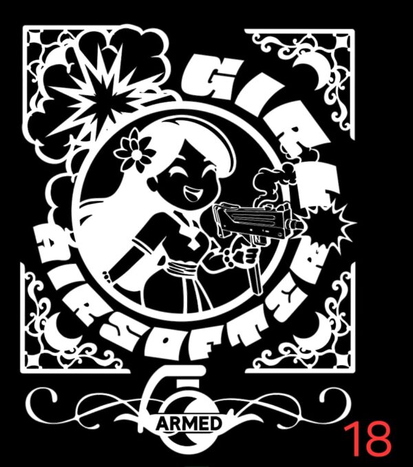 Armed Designs Airsoft Hoodie Black - Image 21