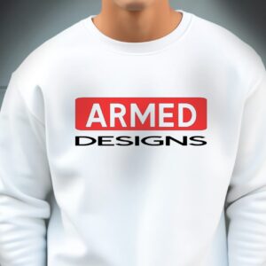 Armed Designs Airsoft Sweatshirt White
