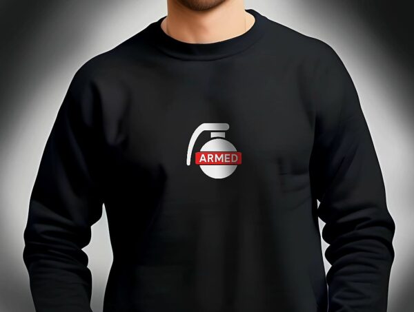 Armed Designs Airsoft Sweatshirt Black