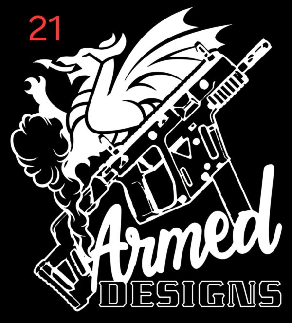 Armed Designs Airsoft Hoodie Black - Image 24
