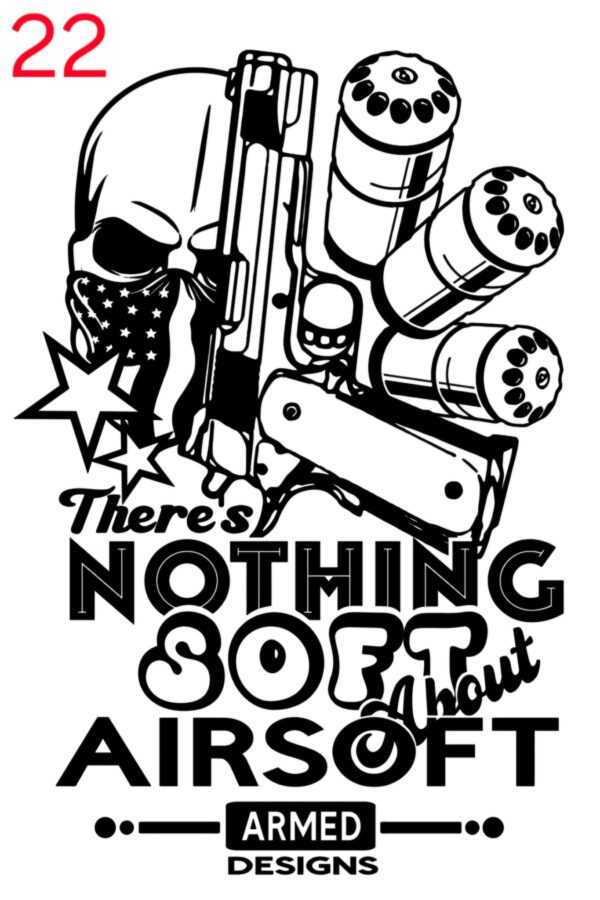 Armed Designs Airsoft Hoodie White - Image 25