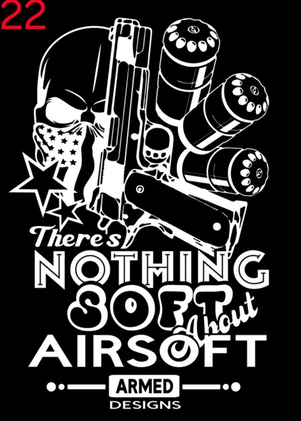 Armed Designs Airsoft Hoodie Black - Image 25