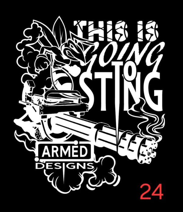 Armed Designs Airsoft Hoodie Black - Image 27