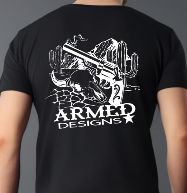 Wild West Armed Designs Logo Airsoft T-Shirt