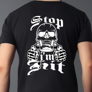 Stop I'm Hit Tee