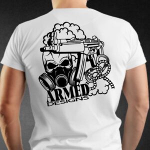 Gas Mask SMG Tee