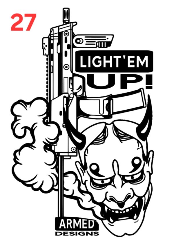 Armed Designs Airsoft Hoodie White - Image 30