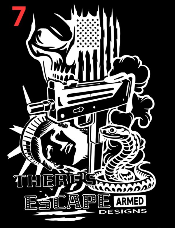 Armed Designs Airsoft Sweatshirt Black - Image 10