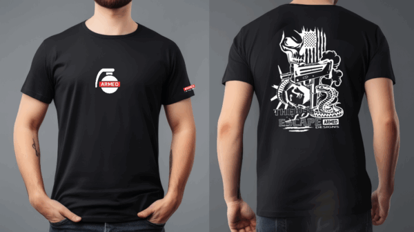 There's No Escape Airsoft T-shirt - Image 4