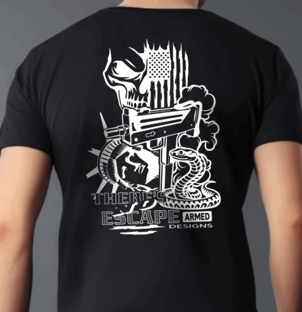 There's No Escape Airsoft T-shirt - Image 2