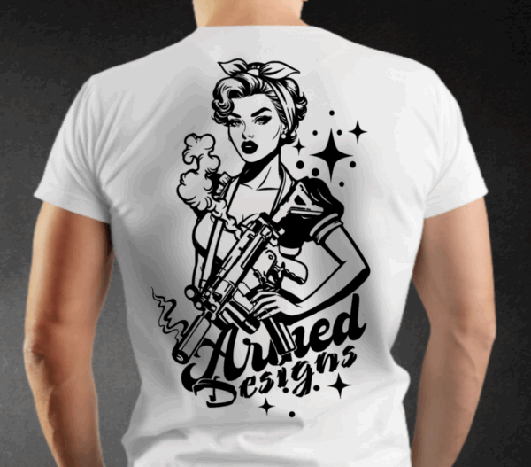 Pin up smg Airsoft T-Shirt