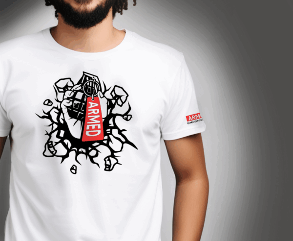 Grenade Burst Airsoft T-Shirt - Image 2