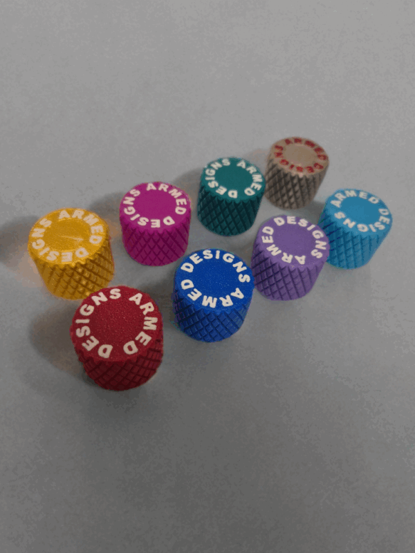 Armed Designs Airsoft HPA Bottle Caps