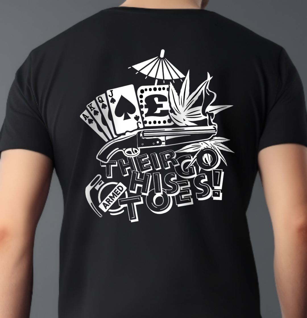 There Go His Toes Airsoft T-Shirt