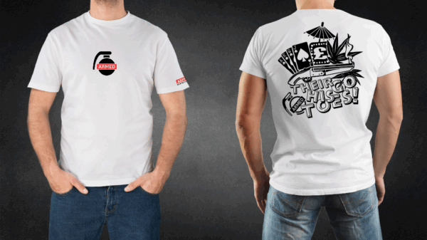 There Go His Toes Airsoft T-Shirt - Image 4