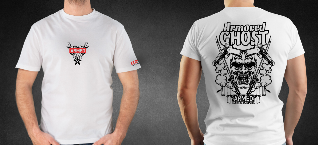 Armored Ghost Airsoft T-Shirt - Image 3